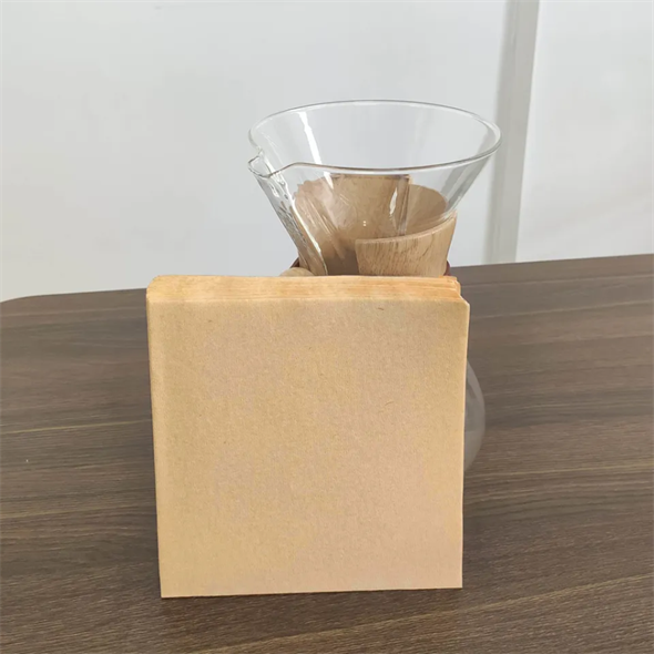 Фильтры бумажные  для кофе системы  Chemex неотбеленные - фото 28739