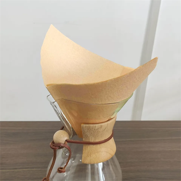 Фильтры бумажные  для кофе системы  Chemex неотбеленные - фото 28740