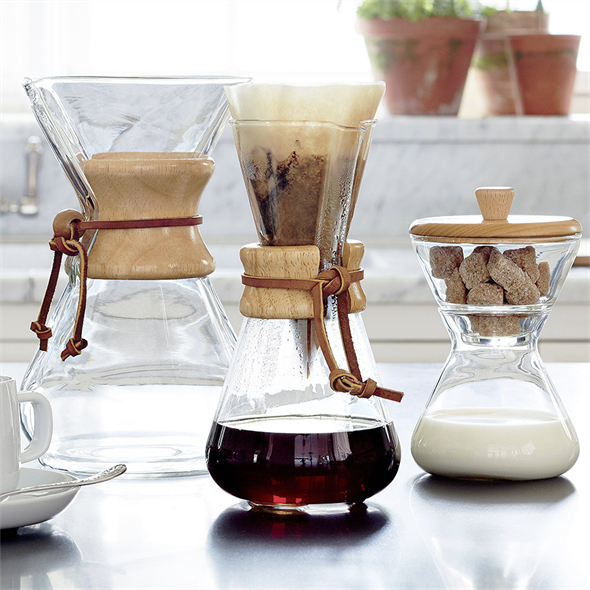 Фильтры бумажные  для кофе системы  Chemex неотбеленные - фото 28741