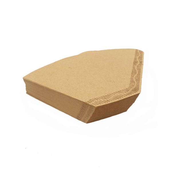 Фильтры бумажные для кофе, кофеварок, кофемашин неотбеленные KONIG №2 100 шт. - фото 29035