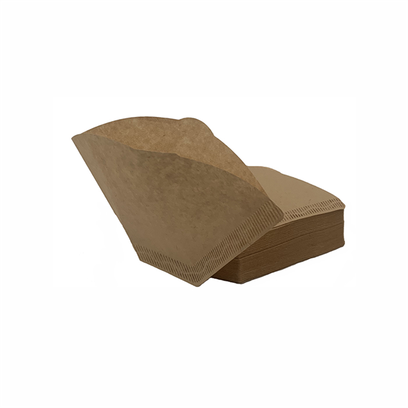 Фильтры бумажные для кофе, кофеварок, кофемашин неотбеленные KONIG №2 100 шт. - фото 29039