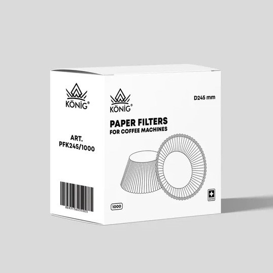 Фильтры бумажные D245 мм для кофемашин Bravilor Bonamat, 1000 шт - фото 29103