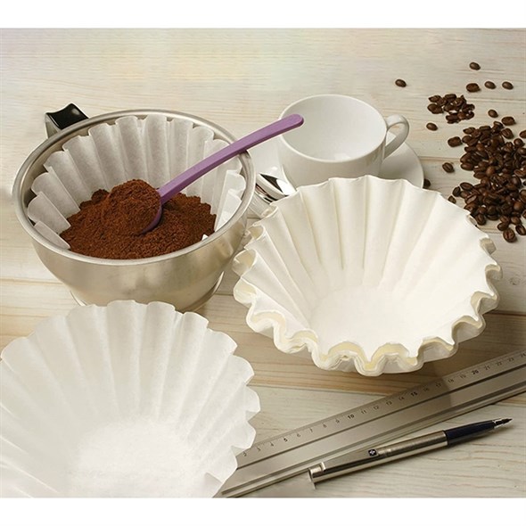 Фильтры бумажные D360 мм для кофемашин Queen, 250 шт - фото 29156